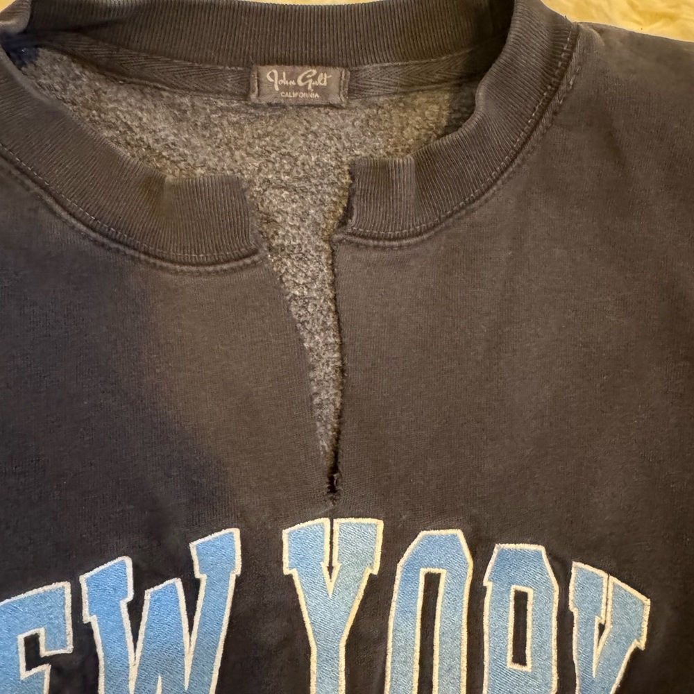 Brandy Melville Navy “New York” Sweatshirt - Picture 4 of 10